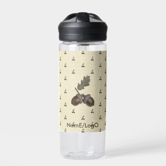 pattern_3_acorn_1 water bottle