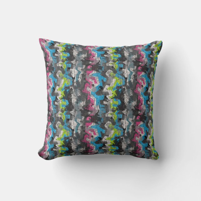 pattern, 3d aesthetic Mediterranean Cushion (Front)
