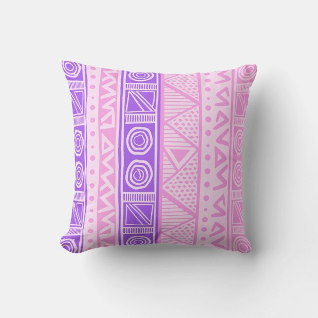 Pattern 4 Throw Pillow (Front)