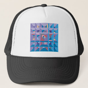 Pattern 4 trucker hat