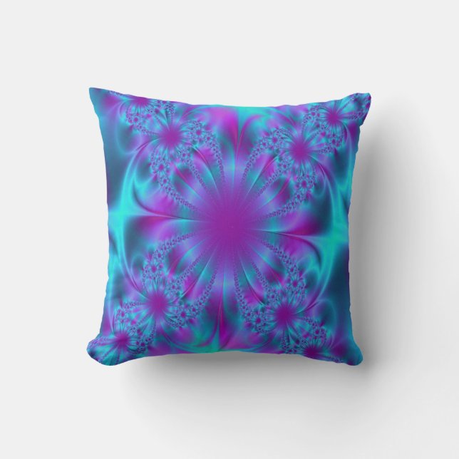 pattern #53-blue ribbon cushion (Front)