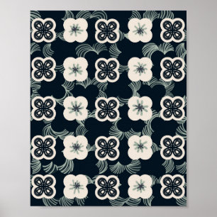 pattern_5_flower_1 matte poster