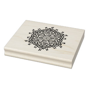 Pattern 9 rubber stamp