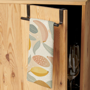 Pattern Abstract Bananas Tea Towel