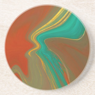 pattern abstract coaster