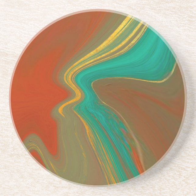 pattern abstract coaster (Front)
