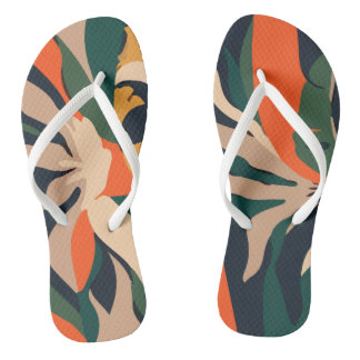 Pattern Abstract Hawaiian Jandals