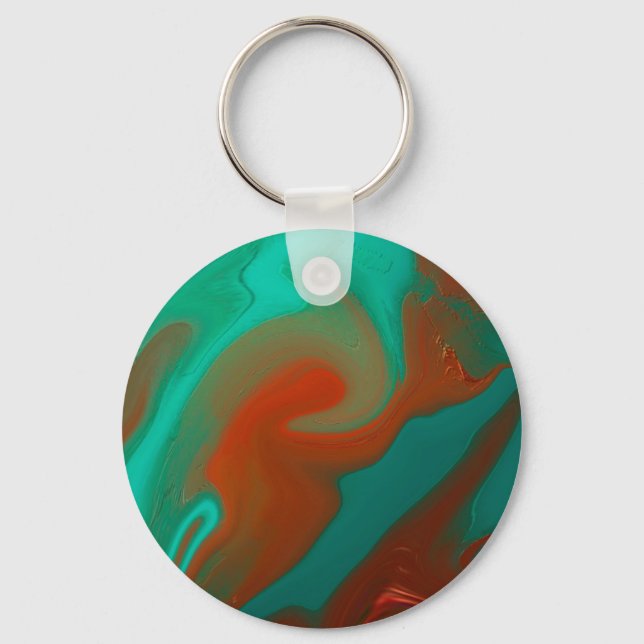 pattern abstract. key ring (Front)