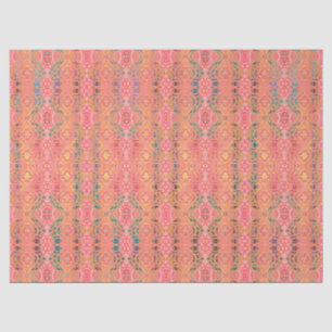 pattern abstract pink tissue paper