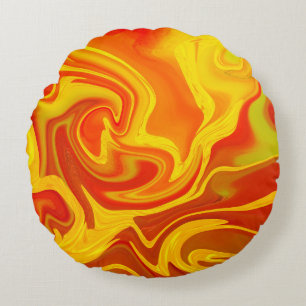 pattern abstract. round cushion