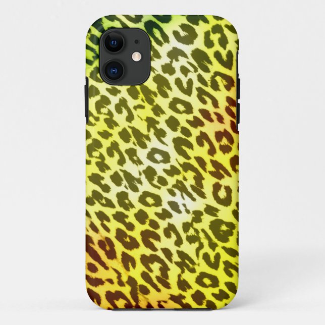 Pattern animal print texture of leopard 3 Case-Mate iPhone case (Back)