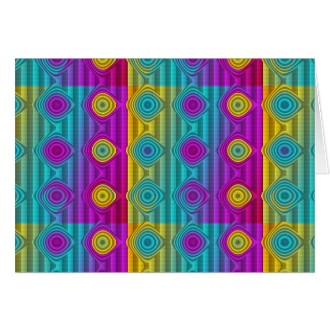 Pattern ARTs - stripes 3D coloured 20 (Front Horizontal)