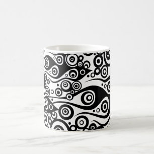 Pattern ARTs - Tattoo circle flames transparent Coffee Mug