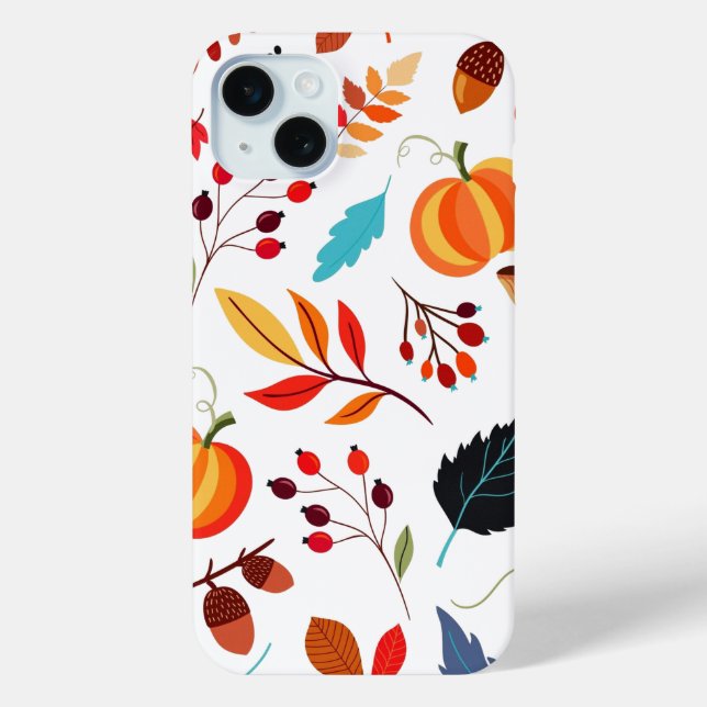 Pattern Autumn Pattern iPhone Case (Back)