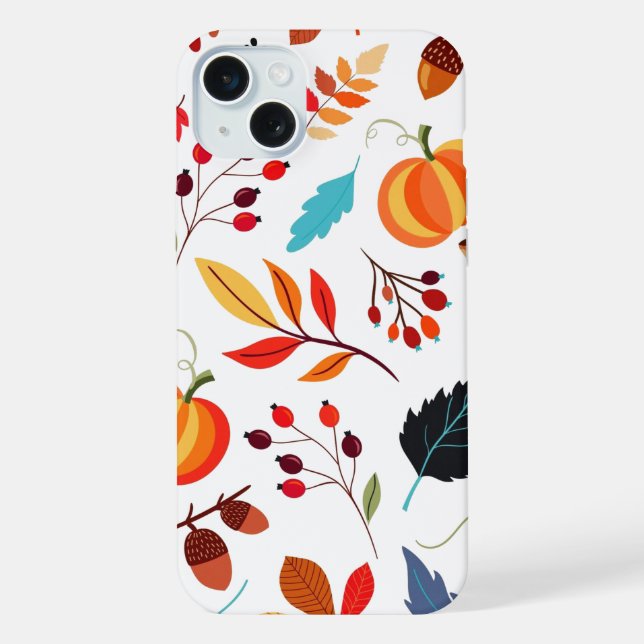 Pattern Autumn Pattern iPhone Case (Back)