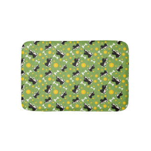 pattern bath mat