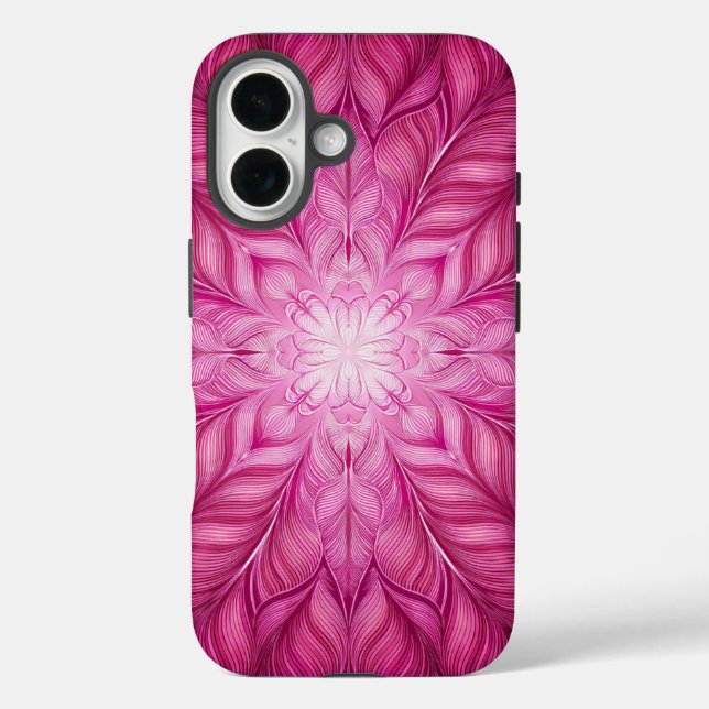 Pattern Batik Pink Case-Mate iPhone Case (Back)