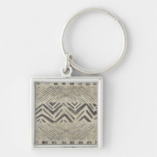 Pattern Bazaar - Geometric Shapes Key Ring