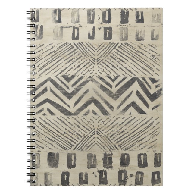 Pattern Bazaar - Geometric Shapes Notebook (Front)