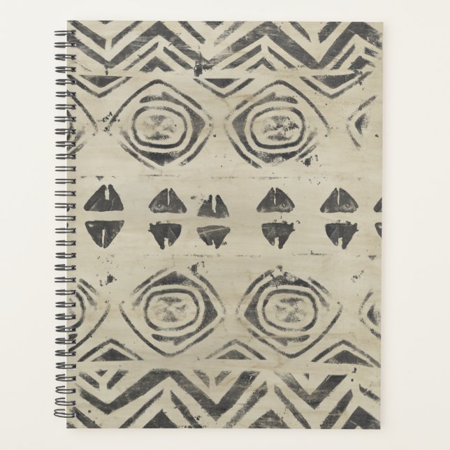 Pattern Bazaar - Rounded and Geometric Shapes Planner (Front)