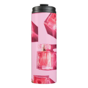 Pattern bottles of woman perfume