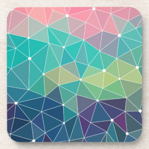 Pattern Colorful Inspiration Retro Cute Coaster