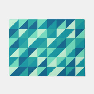 Pattern Colorfull Modern Retro Vintage  Doormat