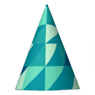 Pattern Colorfull Modern Retro Vintage Party Hat