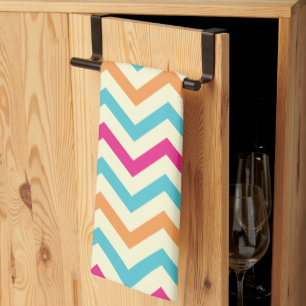 Pattern Colorfull Stylish Geometric Vintage Tea Towel