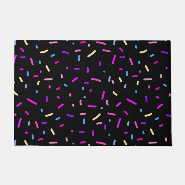  Pattern Colorfull Stylish Summer Party  Doormat (Front)