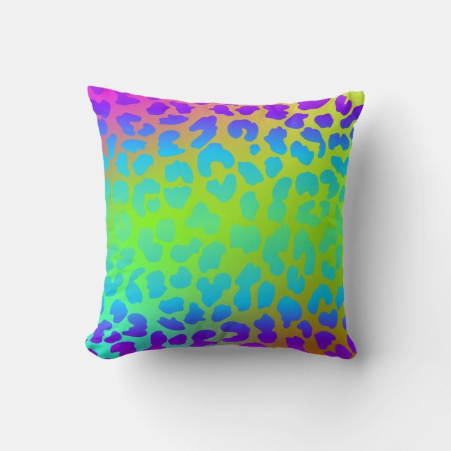 Pattern Colourful Inspiration Retro Cute Cushion (Front)