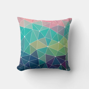 Pattern Colourful Inspiration Retro Cute Cushion