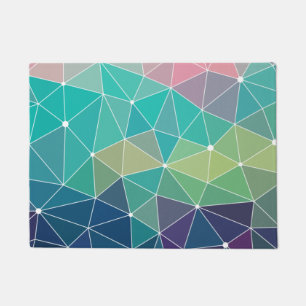 Pattern Colourful Inspiration Retro Cute  Doormat