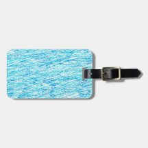 Pattern, colourful, modern & bright luggage tag