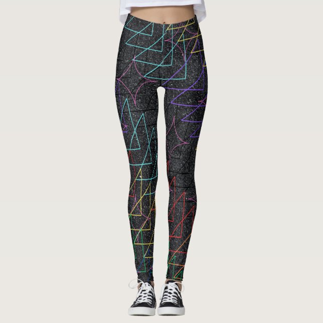 Pattern design legging  (Front)