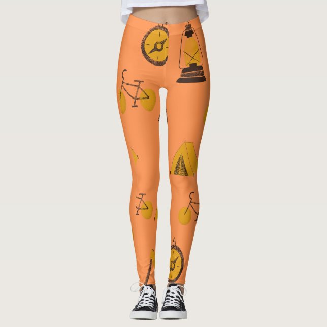 Pattern design legging  (Front)