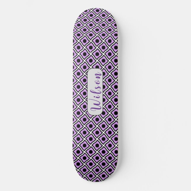 pattern design skateboard (Front)