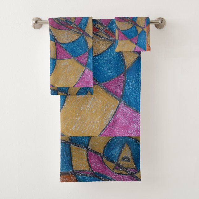 PATTERN DESIGN TOWEL SET (Insitu)