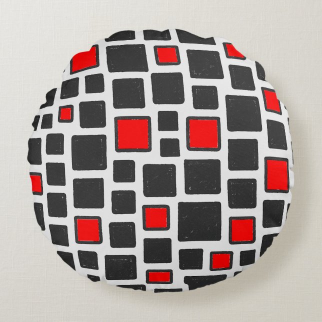 Pattern desing round cushion (Front)