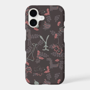pattern displaying baby animals 1