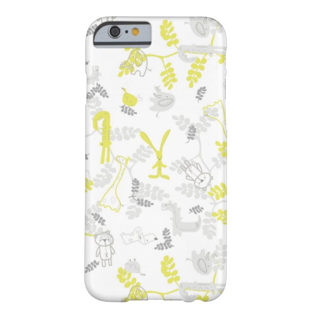 pattern displaying baby animals 2 Case-Mate iPhone case (Back)