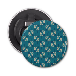 pattern displaying birds bottle opener