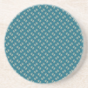 pattern displaying birds coaster