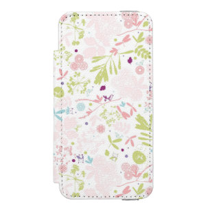 pattern displaying floral incipio watson™ iPhone 5 wallet case