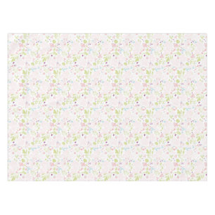 pattern displaying floral tablecloth