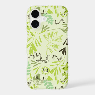 pattern displaying little baby birds