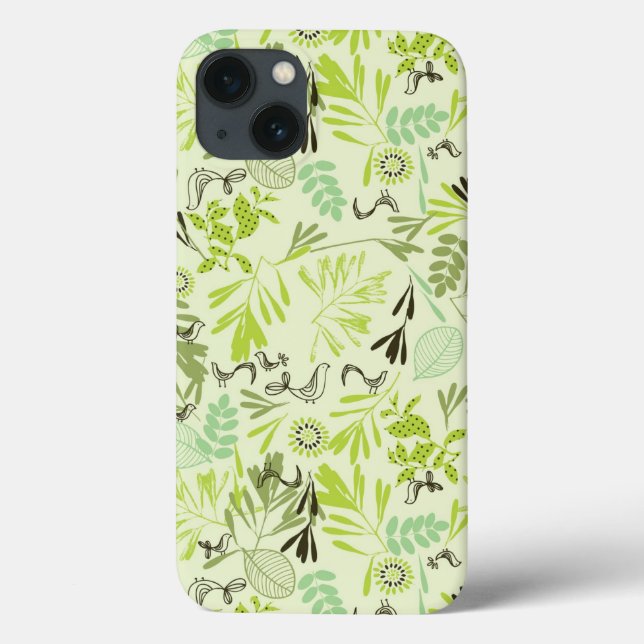 pattern displaying little baby birds Case-Mate iPhone case (Back)