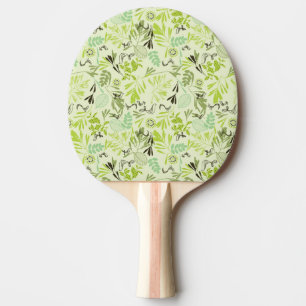 pattern displaying little baby birds ping pong paddle