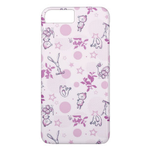pattern displaying vintage baby animals Case-Mate iPhone case