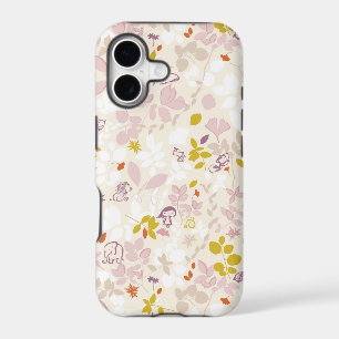 pattern displaying whimsical animals